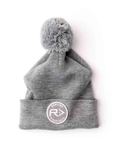 Grey pom beanie Grey pom beanie