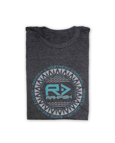 Rahfish All Rah tshirt heather grey folded Rahfish All Rah tshirt heather grey folded