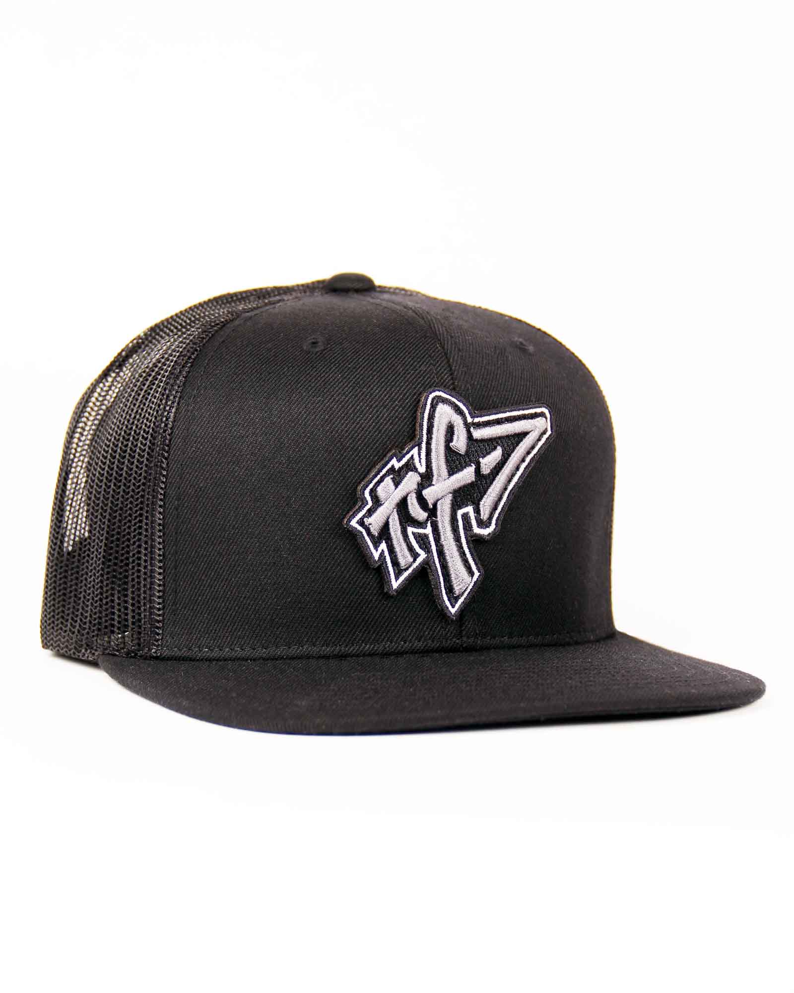 RF Mesh snapback hat