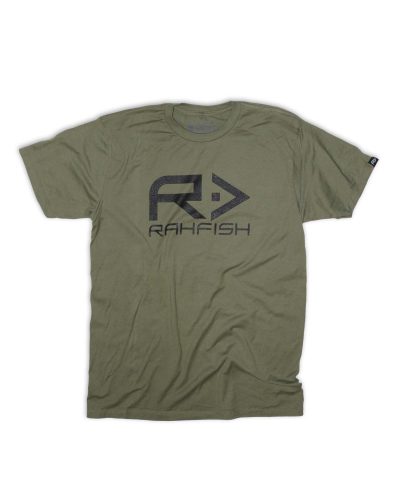 RAHFISH BIG R ARMY TEE RAHFISH BIG R ARMY TEE