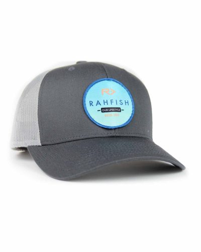 ESTD LIFESTYLE GREY TRUCKER HAT