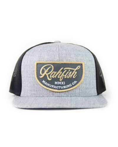 CAMPER HEATHER GREY SNAPBACK HAT CAMPER HEATHER GREY SNAPBACK HAT