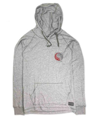 RAHFISH FISHLIFE H GREY HOODED LONG SLEEVE RAHFISH FISHLIFE H GREY HOODED LONG SLEEVE