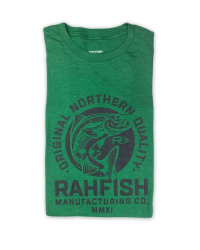 JOHNNY FISHER TEE GREEN