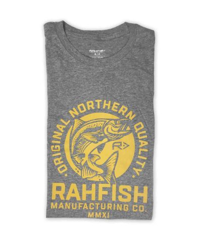 JOHNNY FISHER TEE GREY