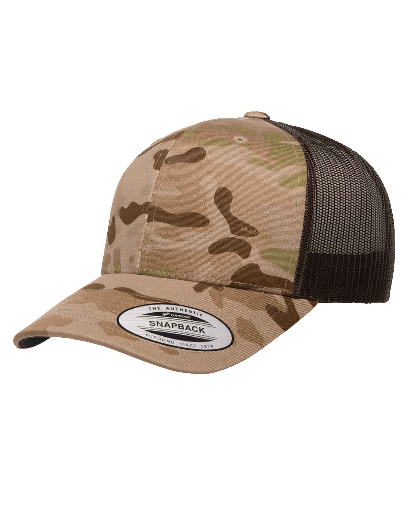 CUSTOM TRUCKER HAT - CAMO - Rahfish