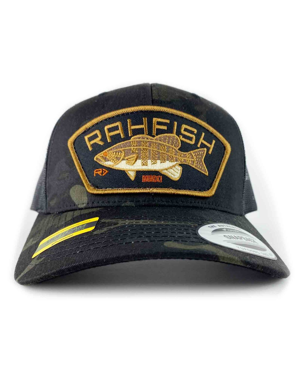 HAT SMB TRUCKER BLACK CAMO Rahfish