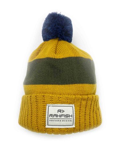 NOR ORIG JACQUARD WHEAT ARMY POM BEANIE
