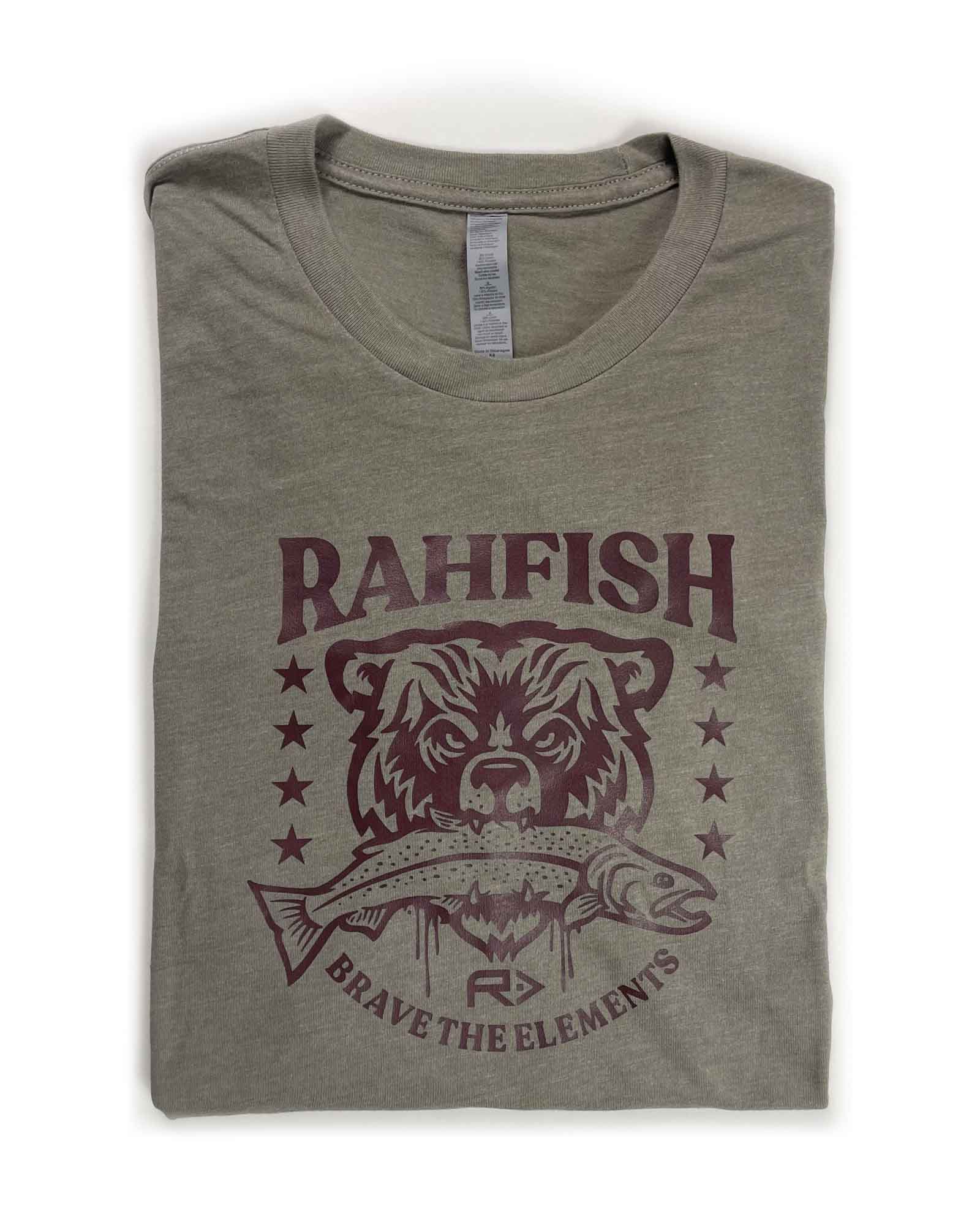 RAHFISH BRAVE THE ELEMENTS TSHIRT