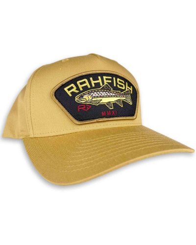 BROWN TROUT ULTIMATE HAT - 5 PANEL BISCUIT