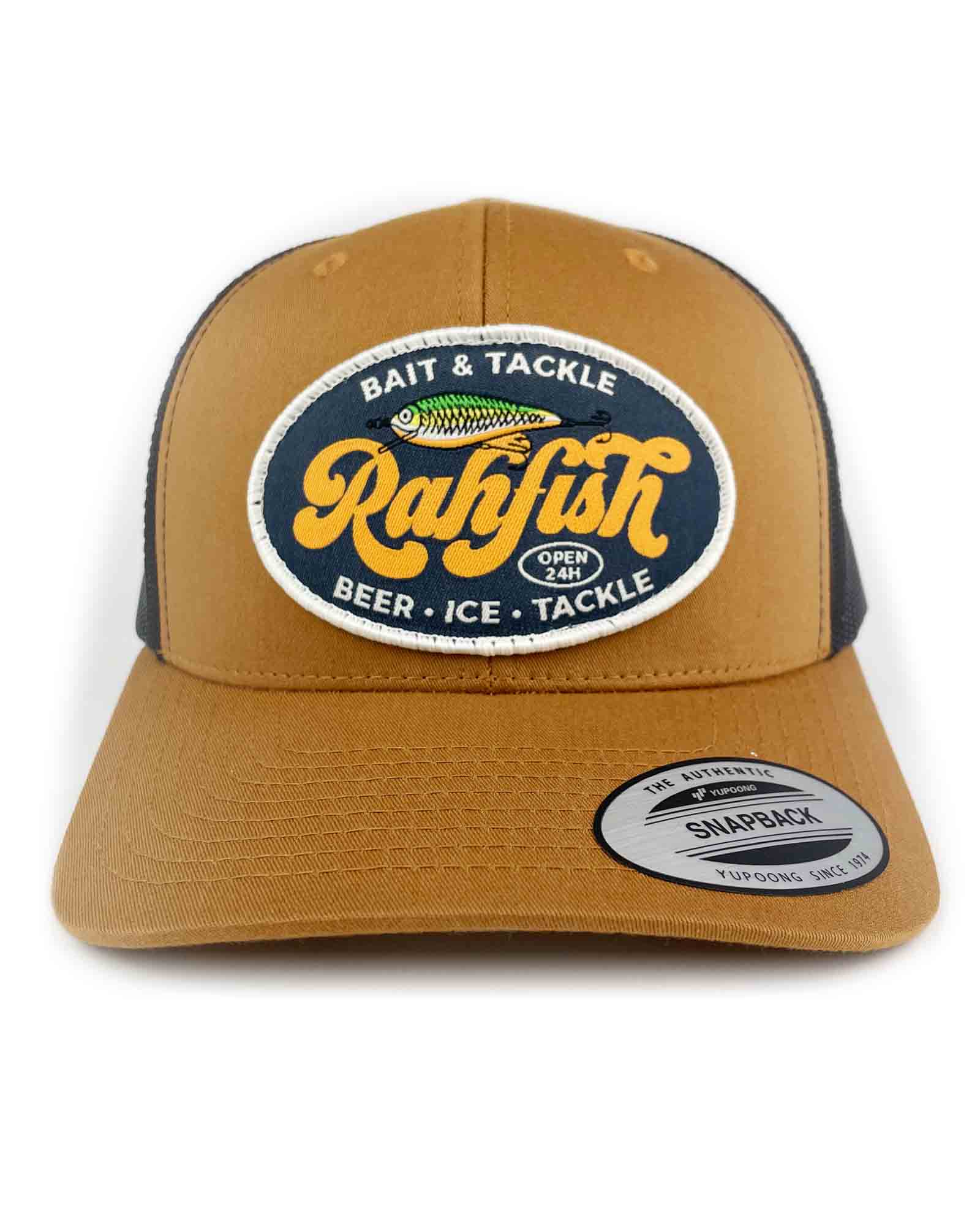 RAHFISH BEER ICE TACKLE TRUCKER HAT