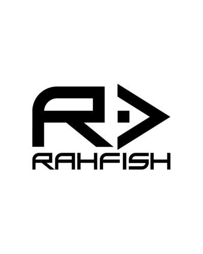 Rahfish Big R Black decal
