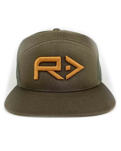 RAHFISH BIG R 3D PUFF FLAT BRIM
