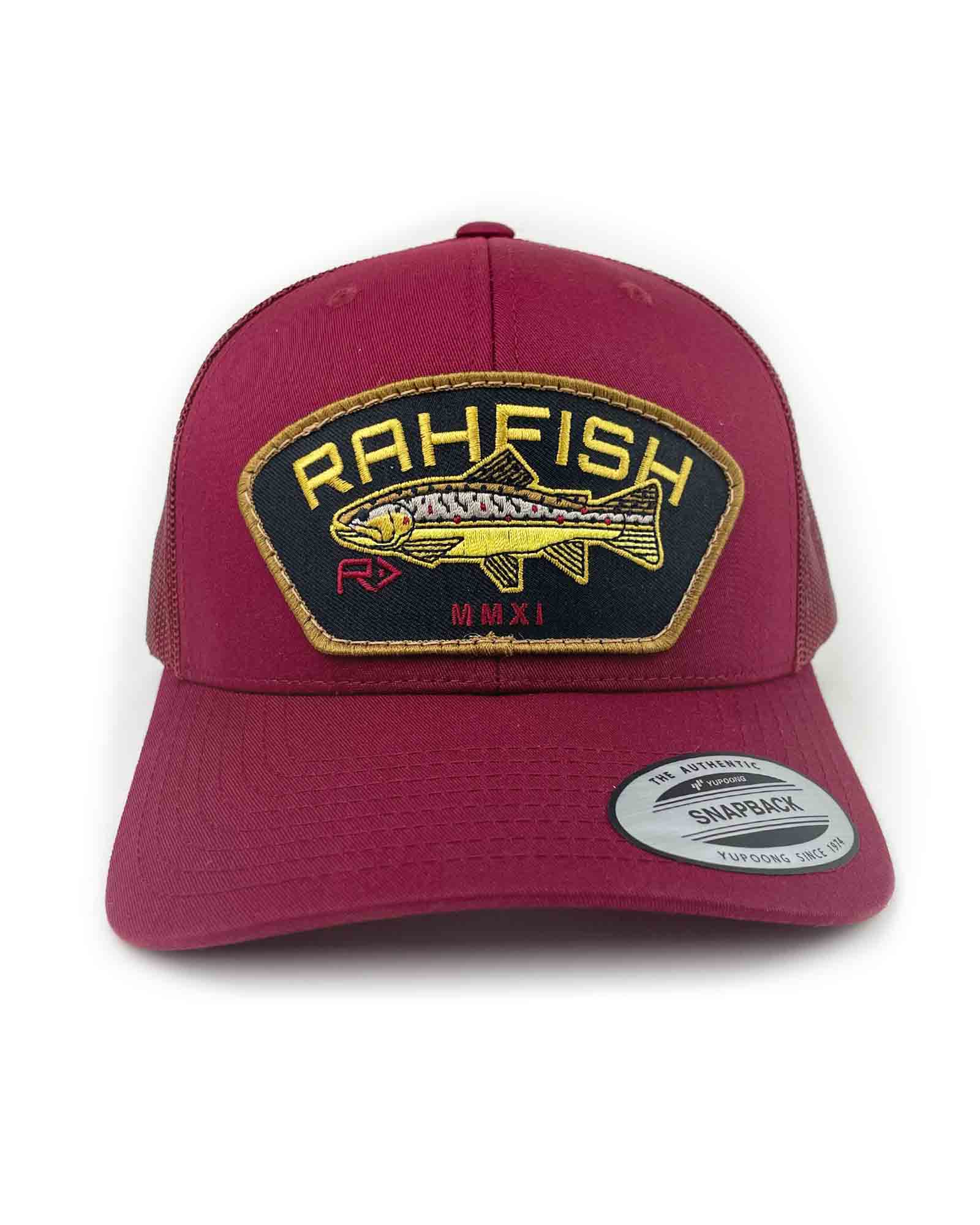 RAHFISH BROWN TROUT TRUCKER HAT