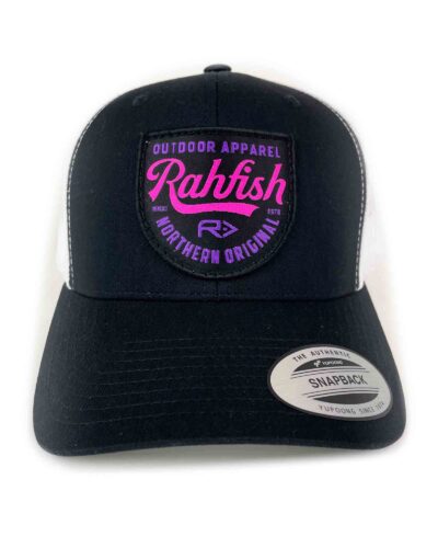 RAHFISH PB TRUCKER - BLACK WHITE