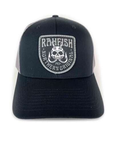 RAHFISH SKULL HOOKER - TRUCKER BLK GREY