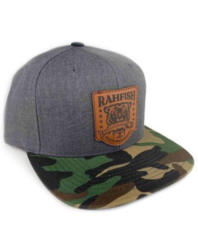 RAHFISH BRAVE THE ELEMENTS FLAT BRIM CAMO HAT