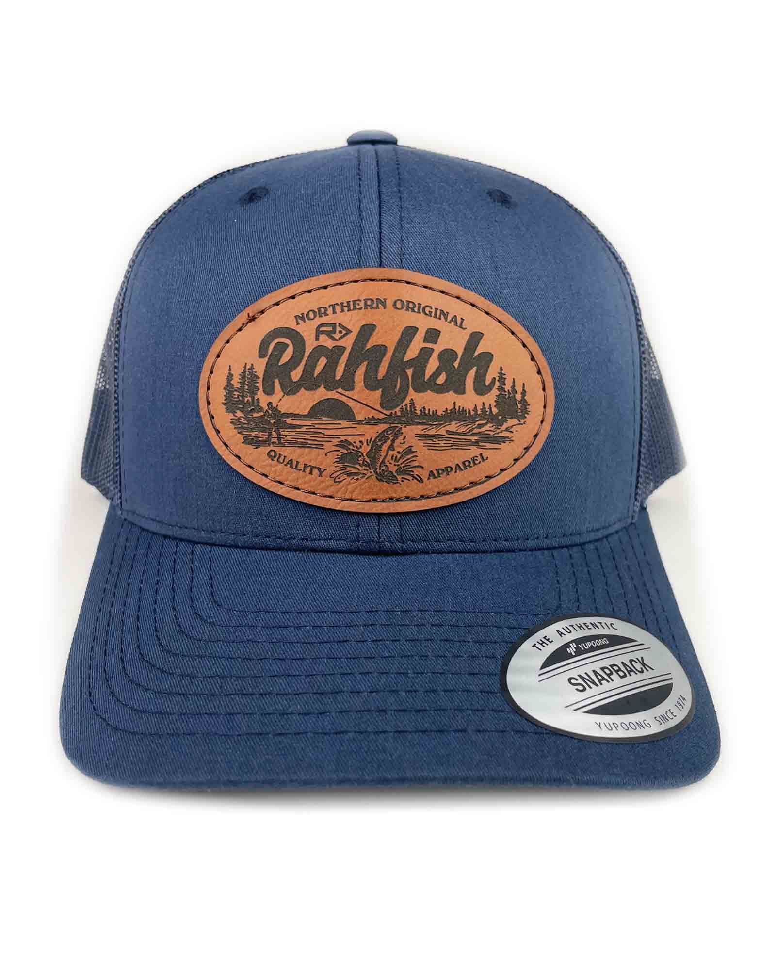 RAHFISH RIVER LIFE NAVY TRUCKER HAT